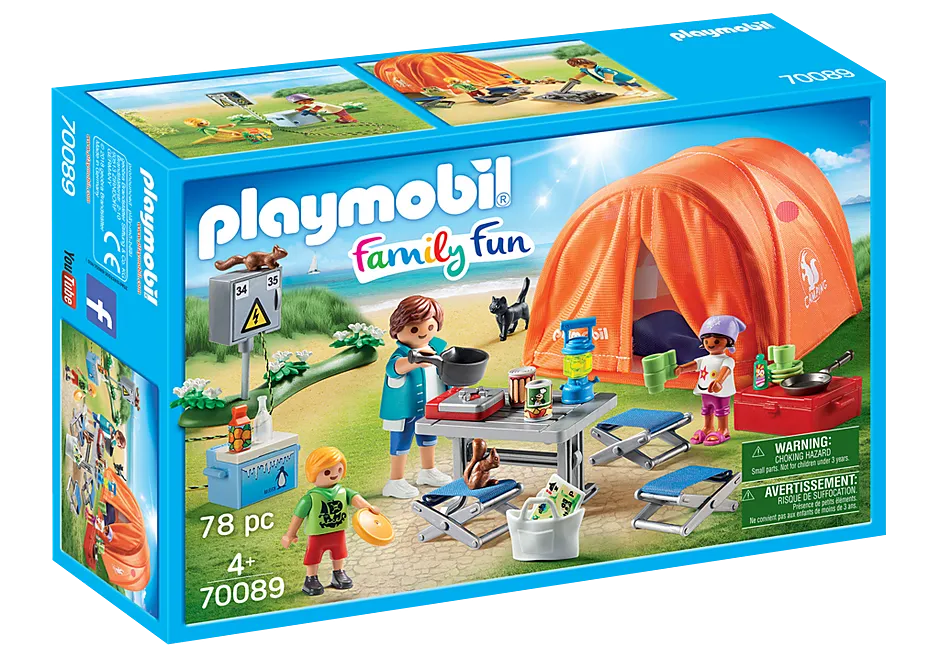 Playmobil Family Fun Family Camping Trip