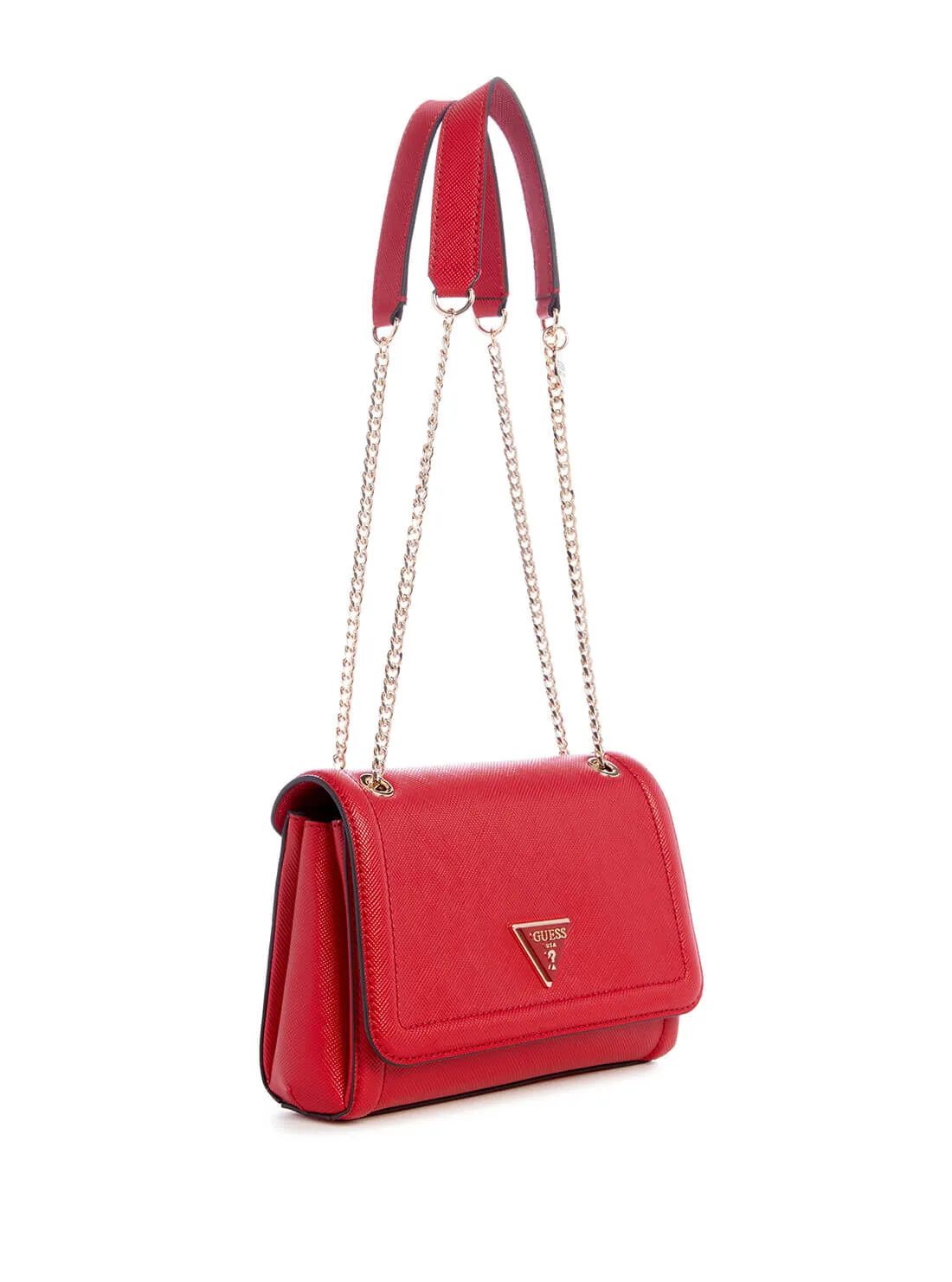 Red Noelle Convertible Crossbody Bag