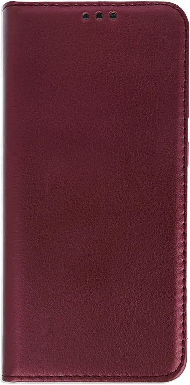 Samsung Galaxy A12 Wallet Case - Burgundy