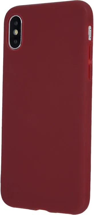 Samsung Galaxy A21s Gel Cover - Burgundy