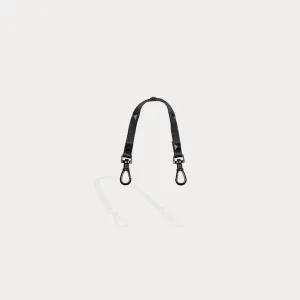 Sarah Bandolet Strap - Black/Pewter