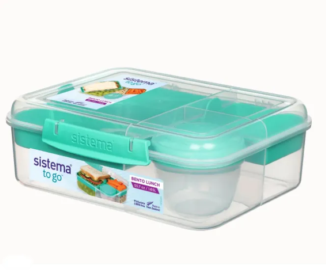 Sistema 1.65L Bento Lunch TO GO™ with Yogurt Pot