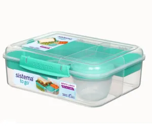 Sistema 1.65L Bento Lunch TO GO™ with Yogurt Pot