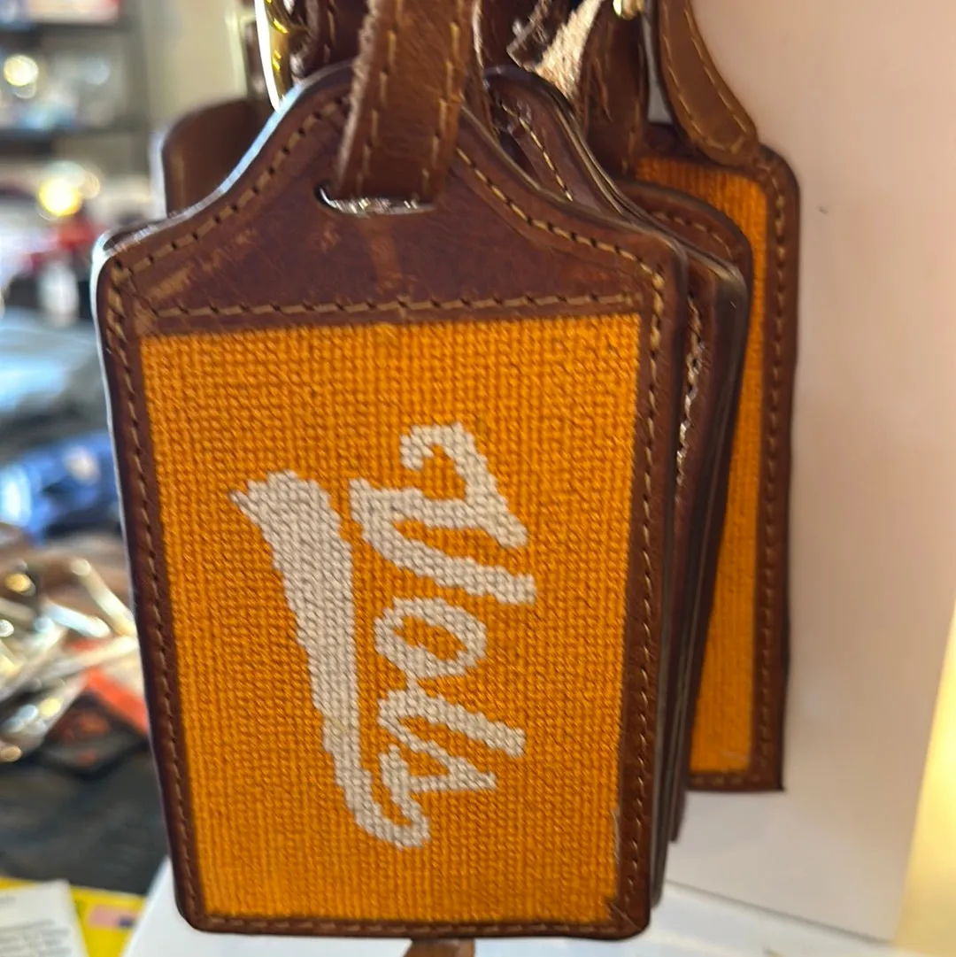 Smathers & Branson Luggage Tag Tennessee Vintage Vols Script