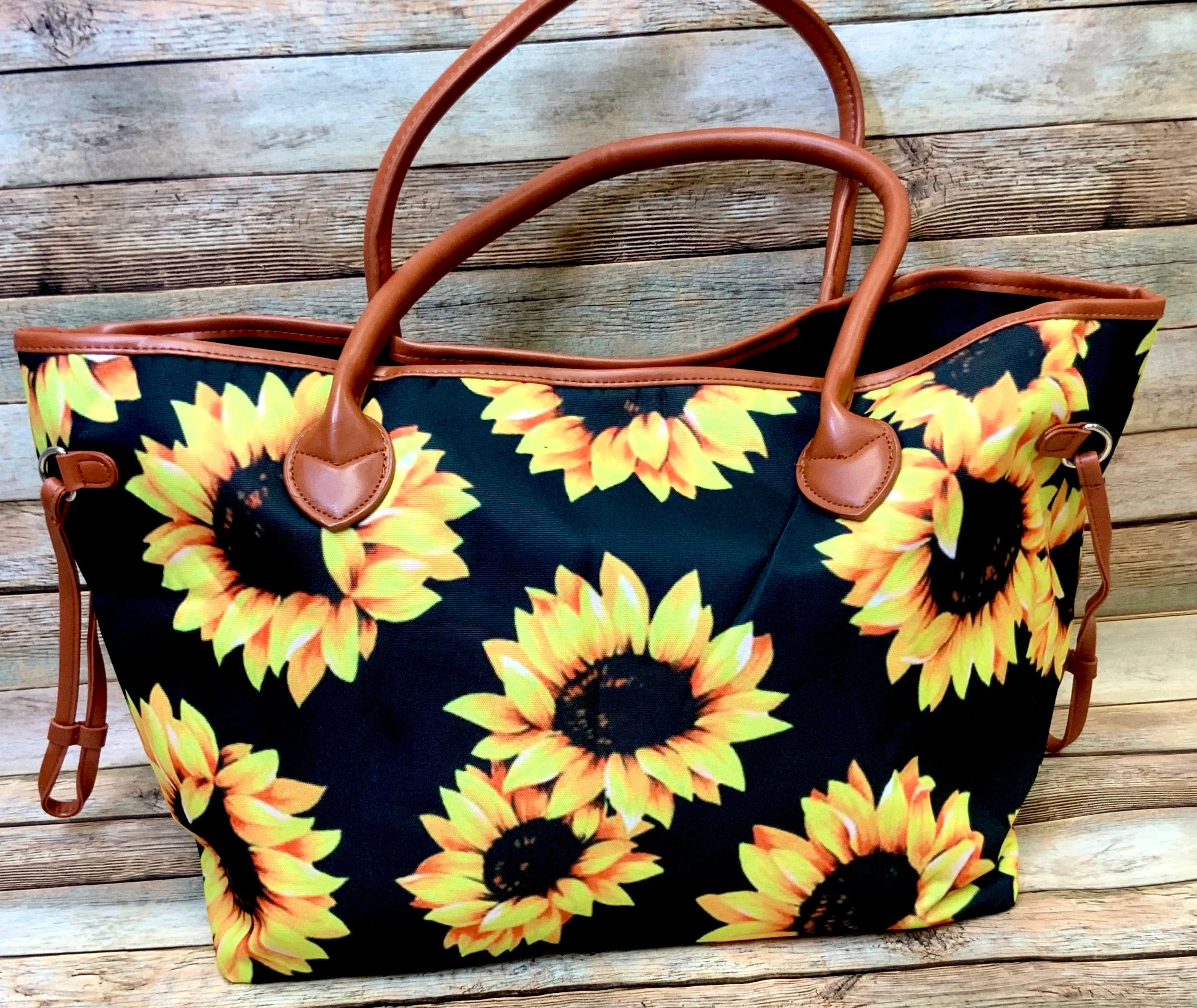 Sunflower Canvas Tote Collection (High Quality Canvas)