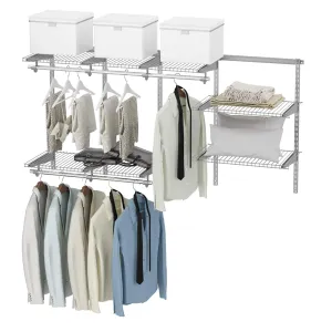 Tangkula 3 to 6 FT Custom Closet Organizer System Kit