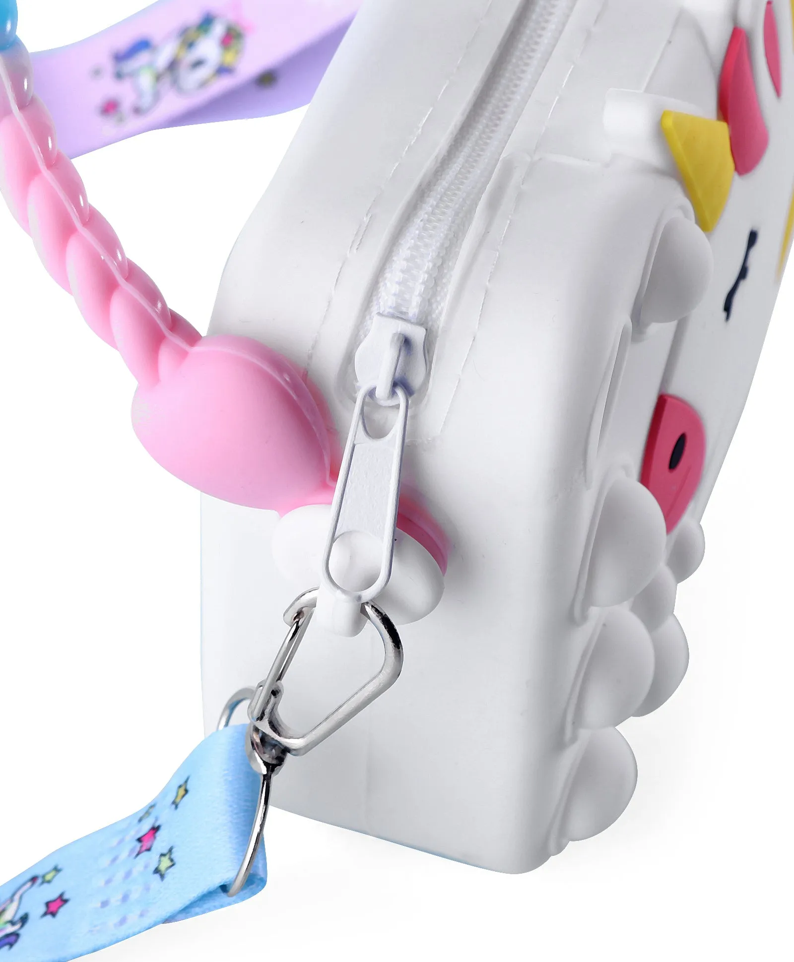 UNICON DESIGN POPIT SILICON SLING BAG - WHITE