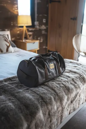 Vegan Leather Duffel Bag