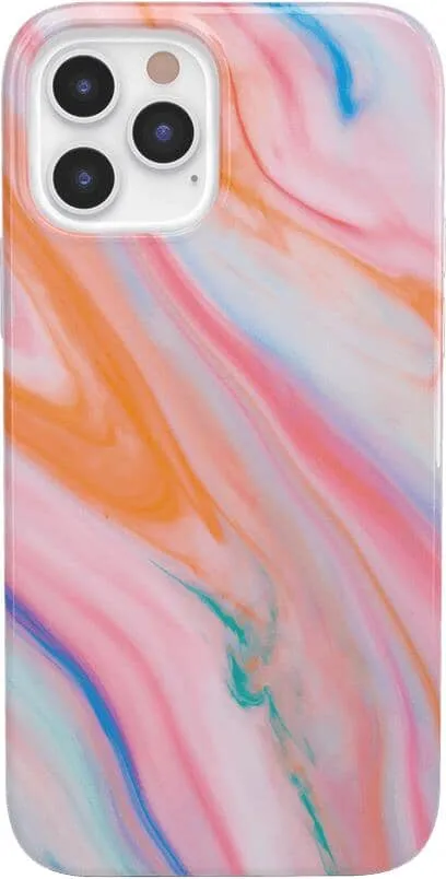 You're a Gem | Rainbow Marble Swirl Case