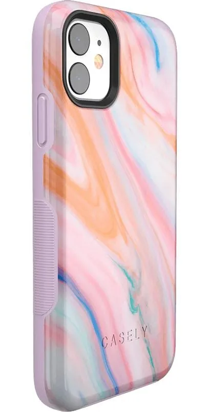 You're a Gem | Rainbow Marble Swirl Case