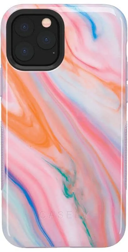 You're a Gem | Rainbow Marble Swirl Case