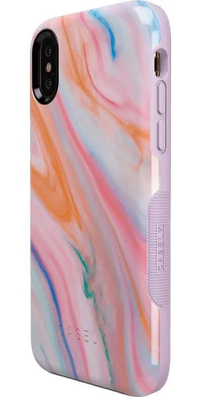 You're a Gem | Rainbow Marble Swirl Case