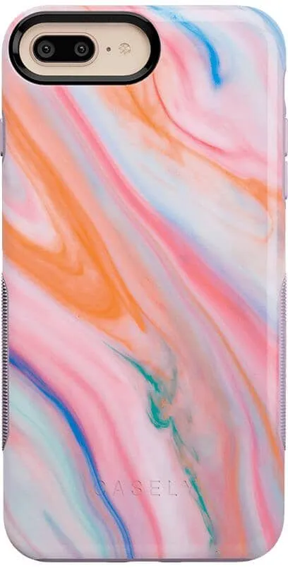 You're a Gem | Rainbow Marble Swirl Case