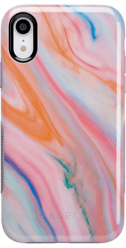 You're a Gem | Rainbow Marble Swirl Case