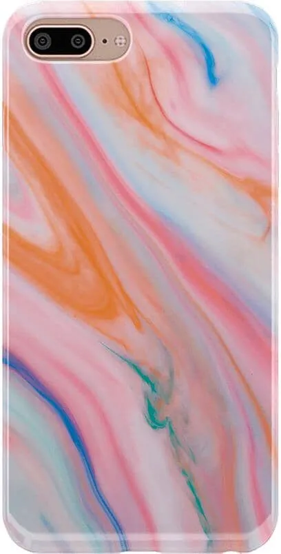 You're a Gem | Rainbow Marble Swirl Case