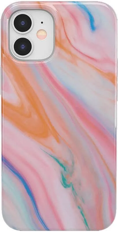 You're a Gem | Rainbow Marble Swirl Case